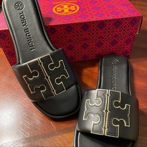 TORY BURCH DOUBLE T SPORT SLIDE